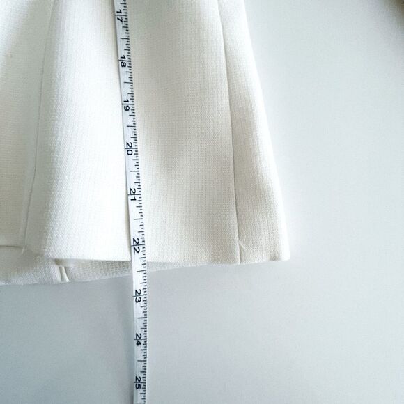 Evan Picone Womens Blazer Suit Jacket 3/4 Sleeve Cream Size 10 - Picture 7 of 7